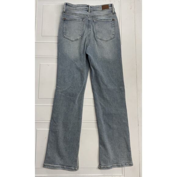 Judy Blue Jeans Womens Distressed 5/27 Blue Straight Stretch Medium Wash Denim - Picture 7 of 7